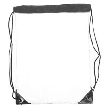 Clear drawstring backpack for sale  Shipping to Ireland