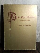 BETTER THAN MEDICINE LEROY BROWNLOW 1967 LIVRO DE CAPA DURA COM CAIXA ORIGINAL comprar usado  Enviando para Brazil