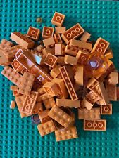 Used, lego bricks bundle (orange) for sale  BRIGHTON