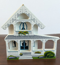 1995 Sheila's Collectible Wooden 3-D Houses White Cottage Oak Bluffs MA for sale  Shipping to South Africa