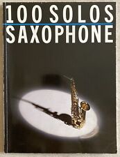 100 solos saxophone usato  Vasto