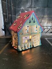 Vintage 2001 Trick or Treat fiber Optic Haunted Shed House, Tested And Working, used for sale  Shipping to South Africa