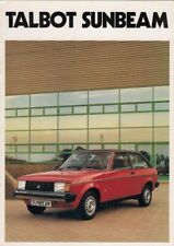 Talbot sunbeam 1980 for sale  UK