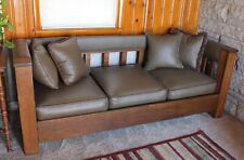 settee leather couch for sale  Seymour