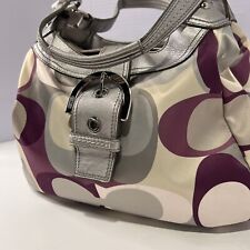 purple coach soho purse for sale  Dorr