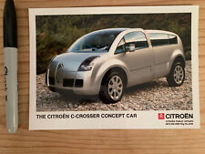 Citroen crosser concept for sale  ADDLESTONE