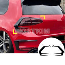 Capa traseira preta spoiler para VW Golf 7 GTI R GTD MK7 2012-2015 comprar usado  Enviando para Brazil