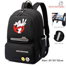 Usado, Ghostbusters canvas Backpack School bag reflective strip travel bags Mochila comprar usado  Enviando para Brazil