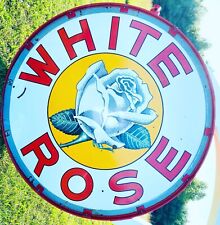 white rose gasoline signs for sale  Saugerties