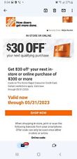 Home depot coupon for sale  Stafford