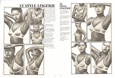 Style lingerie illustration d'occasion  Villecresnes