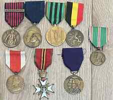 Belgian medals collection for sale  NORWICH