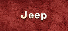 Jeep emblem letters d'occasion  Expédié en Belgium