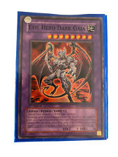 YUGIOH Evil Hero Deck w/ Dark Gaia & BRAND NEW SLEEVES Complete 41 Cards for sale  Shipping to Canada
