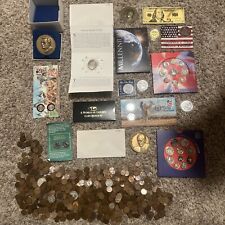 Monedas de venta de bienes ~ Lote de subasta ~ EE. UU. + Extranjero + Plata $ Colección de divisas segunda mano  Embacar hacia Argentina