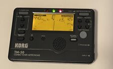 Sintonizador de instrumentos combinado KORG TM 50 y metrónomo - Funcionamiento probado segunda mano  Embacar hacia Argentina