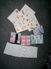 Cardmaking backing papers for sale  WILLENHALL