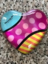 Britto paperweight heart for sale  UK
