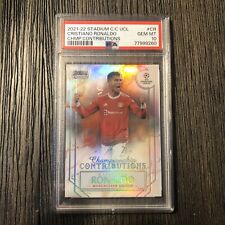 PSA 10 -CRISTIANO RONALDO 2021-22 Stadium Club Chrome Championship Contributions comprar usado  Enviando para Brazil