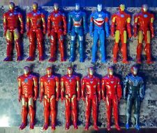 Lote de 13 bonecos de ação Iron Man Patriot 12 polegadas Marvel Avengers Assemble Endgame, usado comprar usado  Enviando para Brazil