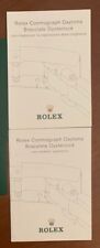 Rolex lotto booklet usato  Italia