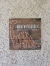 Brachiosaurus dinosaur wood for sale  Macomb
