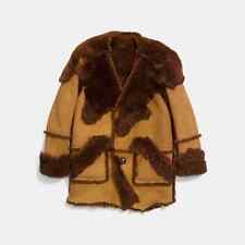 s shearling coat coach men for sale  West Hartford