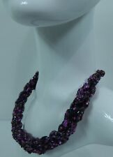 Unbranded purple beaded for sale  HUNGERFORD