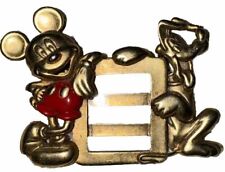 Broche Pin Vintage Tienda Disney Mickey Mouse Marco de Foto de Plutón Tono Dorado segunda mano  Embacar hacia Argentina