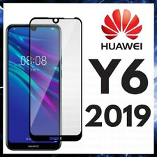 For HUAWEI Y6 2019 CURVED SCREEN PROTECTOR 9D FULL COVER GORILLA TEMPERED GLASS  for sale  Shipping to South Africa