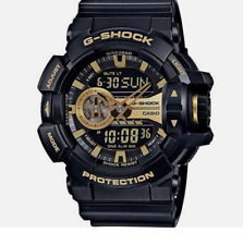 Relógio Casio G-Shock analógico/digital mostrador preto/dourado GA-400GB comprar usado  Enviando para Brazil