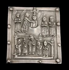 VERONA BAPTISM OF JESUS PLAQUE AND JESUS AMONG THE DOCTORS OF THE TEMPLE 925, used for sale  Shipping to South Africa
