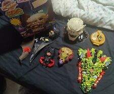 mighty max bundle Bluebird 90's Vintage Playsets Skull Master Mega Heads for sale  Shipping to South Africa