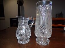 Vase carafe cristal d'occasion  Ciry-le-Noble