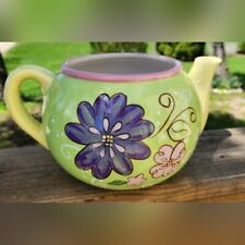 Colorful ceramic teapot for sale  Hales Corners