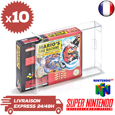 Occasion, 10 Boitiers Protection Crystal Box Jeux Super Nintendo Nintendo 64 SNES 0,3 mm d'occasion  Nîmes-Saint-Césaire