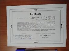 Leica certificato epoca usato  Genova