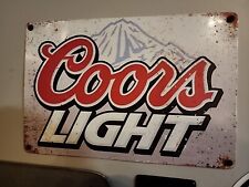 Coors light tin for sale  Champlin