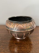 Used, VINTAGE ARTS & CRAFTS HAMMERED COPPER HOUSEPLANT POT HOLDER for sale  Shipping to South Africa