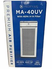 Medify MA-40-UV Air Purifier HEPA H14 Filter.  BUNDLE WITH ADDITIONAL FILTER for sale  Shipping to South Africa