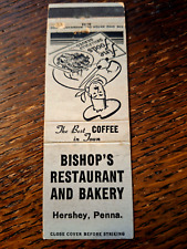 Vintage matchbook bishop for sale  Auburn