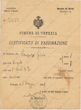 1898 venezia certificato usato  Cremona