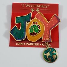 Joy christmas brooch for sale  Riverview