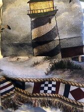 Lighthouse cotton throw for sale  Gainesville