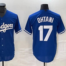 3 kolory Los Angeles Koszulka baseballowa Shohei Ohtani #17 Numer imienia Wszystkie zszyte na sprzedaż  Wysyłka do Poland