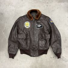 Military leather bomber for sale  Shipping to Ireland