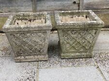 Concrete garden pots for sale  ADDLESTONE