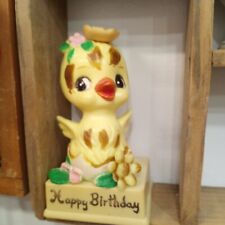 Decoración vintage de pastel de pato feliz cumpleaños segunda mano  Embacar hacia Argentina