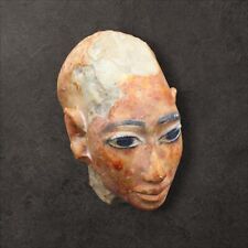 Estatua única de escultura de piedra antigua del antiguo egipcio calva belleza de Nefertiti segunda mano  Embacar hacia Argentina