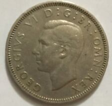 Moneda de plata de un chelín del Reino Unido 1950 Gran Bretaña altamente coleccionable de colección segunda mano  Embacar hacia Argentina